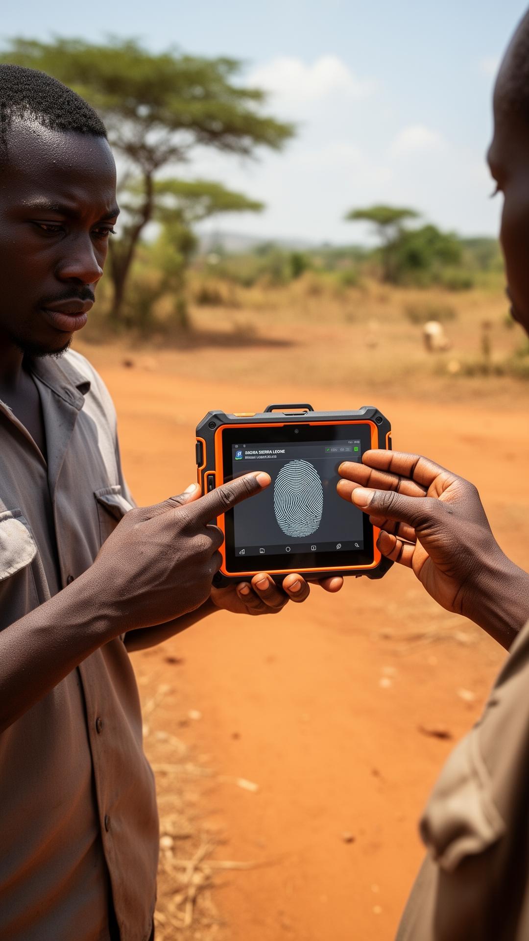 MoBID portable biometric capture in a real-world environment
