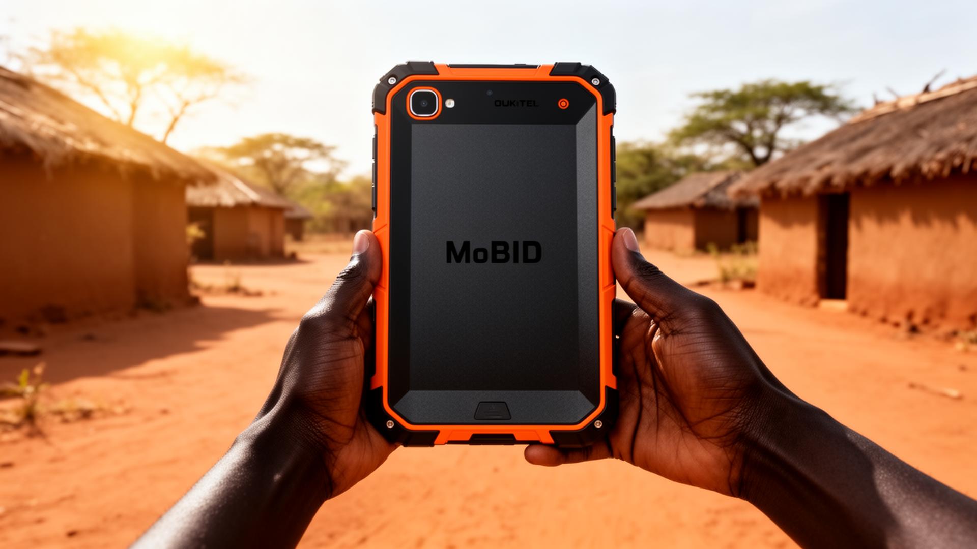 MoBID device used in a field environment